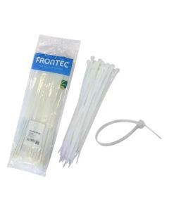 Abraçadeira Plástica 200MM X 48MM Com 100 Peças Natural - F7023Nyna100 - Frontec