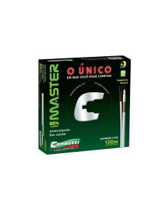 Cabo Coaxial 4MM Flexível Bipolar Master 100 Metros - Condutti