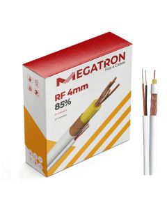 Cabo Coaxial 4mm Rf 85 Flexível 100 Metros 1524 - Megatron