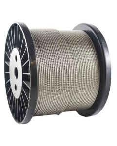 Cabo De Aço Af Alma De Fibra Galvanizado 6X7 - 500 Metros - Imp