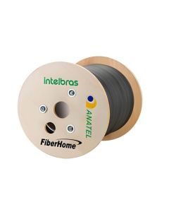 Cabo Óptico Drop 1KM Preto CFOAC-BLI A-B-CM-01-FO-CO-LSZH - 4830162 - Intelbras
