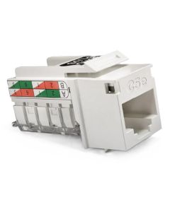 Conector Keystone Fêmea Sohoplus Cat.5E T568A-B - Branco 35050423 - Furukawa