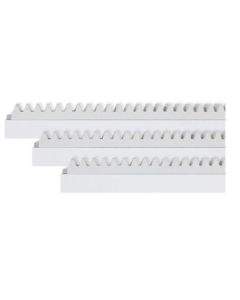 Cremalheira Alumínio Branca 150 Metros P08003 - Garen