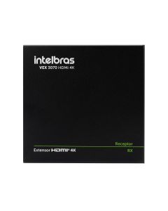 Extensor HDMI 4K Infravermelho TX e RX VEX 3070 - 4780071 - Intelbras