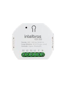 Interruptor Controlador De Cargas Zigbee 2-2 EZS 222 - 4850077 - Intelbras